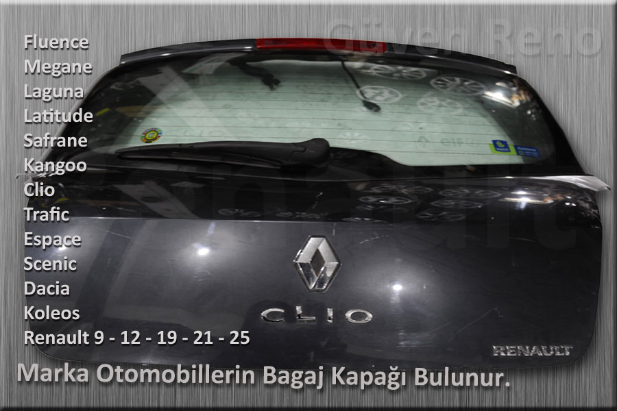 BMW 7 SERİSİ ÇIKMA YEDEK PARÇA BAGAJ KAPAGİ_1FF